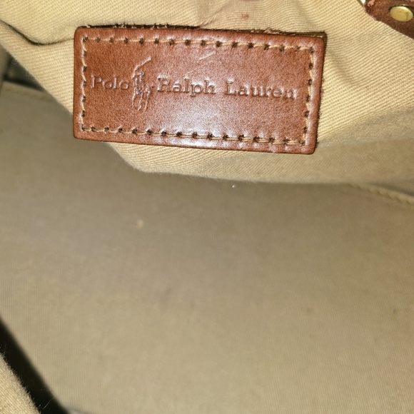 Vintage Ralph Lauren Brown Houndstooth Boston Bag - Picture 10 of 10